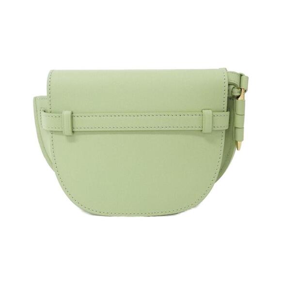 Loewe Gate Dual Mini Leather Shoulder Bag Light Green - Picture 2 of 6